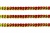Пайетки "ОмТекс" на нитях, CREAM, 6 мм С / упак.73+/-1м, цв. 96 - красный - купить в Прокопьевске. Цена: 484.77 руб.