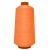 Нитки текстурированные некручёные 457, намот. 15 000 м, цвет оранжевый - купить в Прокопьевске. Цена: 204.10 руб.