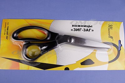 Ножницы ЗИГ-ЗАГ "MAXWELL" 230 мм - купить в Прокопьевске. Цена: 1 041.25 руб.