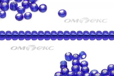 Бисер (SL) 11/0 ( упак.100 гр) цв.28 - синий - купить в Прокопьевске. Цена: 53.34 руб.
