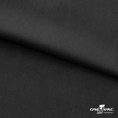 Ткань сорочечная Темза, 80%полиэстр 20%вискоза, 120 г/м2 ш.150 см, цв.черный - купить в Прокопьевске. Цена 269.93 руб.