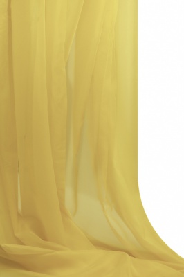 Портьерный капрон 12-0826, 47 гр/м2, шир.300см, цвет св.жёлтый - купить в Прокопьевске. Цена 137.27 руб.