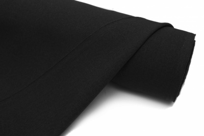 Ткань костюмная 25332 2031, 167 гр/м2, шир.150см, цвет чёрный - купить в Прокопьевске. Цена 342.79 руб.