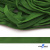 Шнур плетеный (плоский) d-12 мм, (уп.90+/-1м), 100% полиэстер, цв.260 - зел.трава - купить в Прокопьевске. Цена: 8.62 руб.