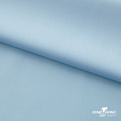 Ткань сорочечная Илер 100%полиэстр, 120 г/м2 ш.150 см, цв.голубой - купить в Прокопьевске. Цена 290.24 руб.