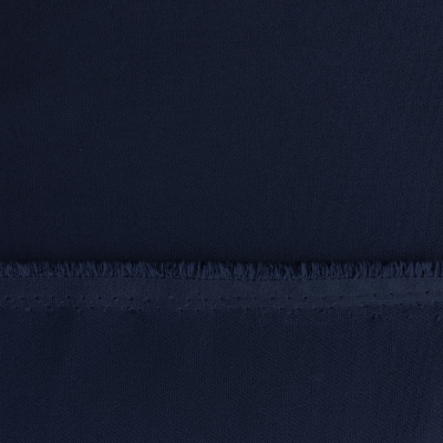 Костюмная ткань "Элис", 220 гр/м2, шир.150 см, цвет т.синий - купить в Прокопьевске. Цена 301.72 руб.