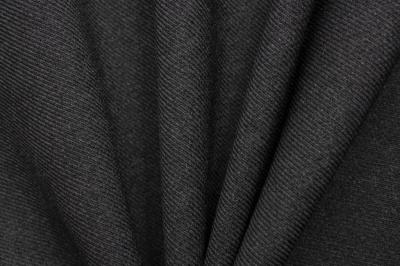 Ткань костюмная 25505 2003, 265 гр/м2, шир.150см, цвет т.серый - купить в Прокопьевске. Цена 418.73 руб.