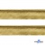 Кант атласный 136, шир. 12 мм (в упак. 65,8 м), цвет золото - купить в Прокопьевске. Цена: 433.08 руб.